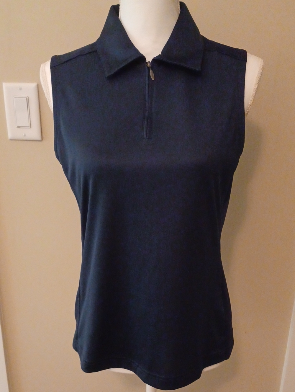Women's Adidas Navy Climacool Pullover